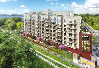 A rendering of the Muse condo project at 1201 North Royal Street in Alexandria. 