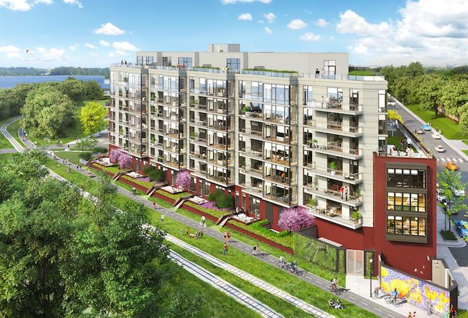 A rendering of the Muse condo project at 1201 North Royal Street in Alexandria.