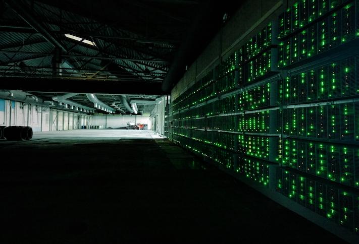 Bitcoin mining farm