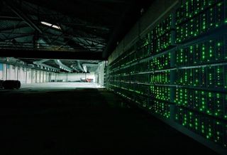Bitcoin mining farm