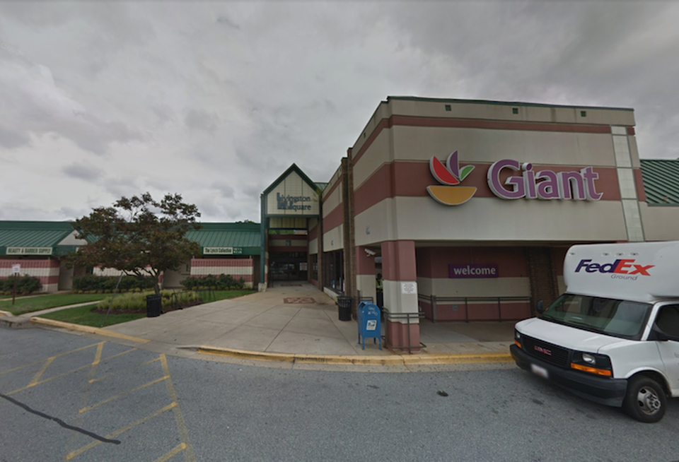 The Giant-anchored Livingston Square Shopping Center in Fort Washington, Maryland.