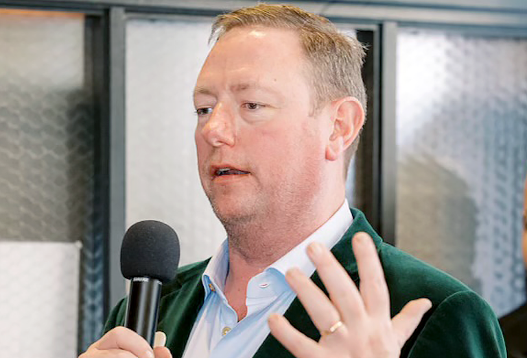 David Greaney speaking.