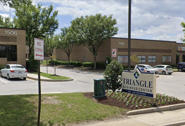 The Triangle Business Park in Baltimore. 