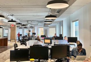 TransitScreen's new office at 750 17th St. NW