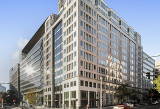 The office building at 1801 Pennsylvania Ave. NW. 