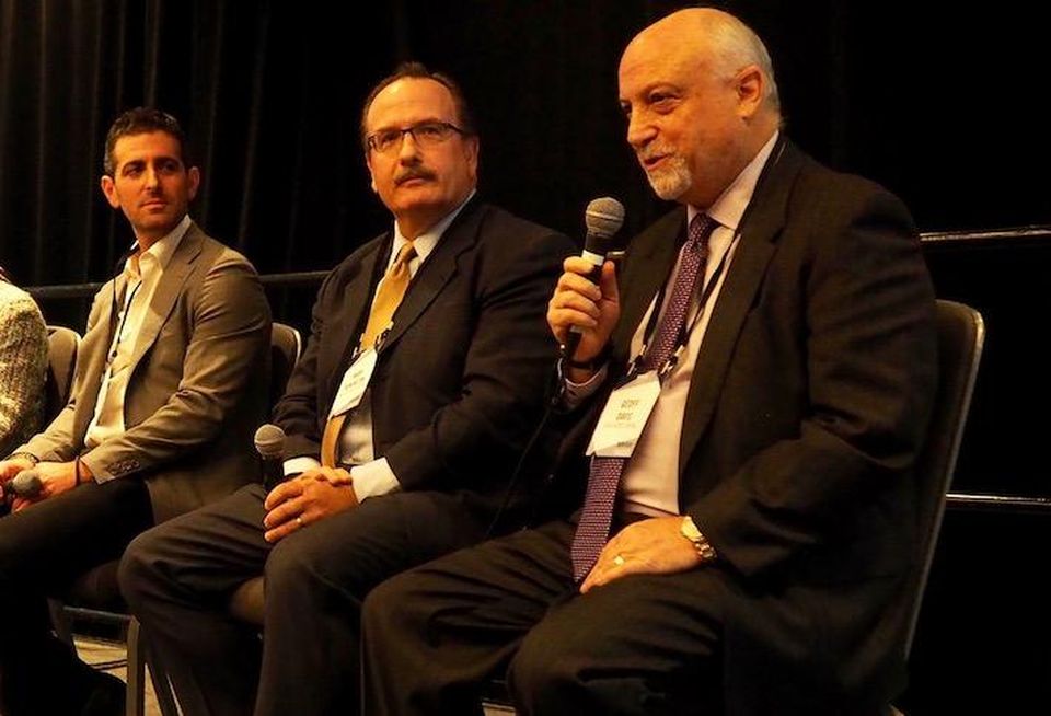 Hidrock Properties' Abie Hidary, Phillips Realty Capital's Mark Remington and Davis Hotel Capital's Geoff Davis