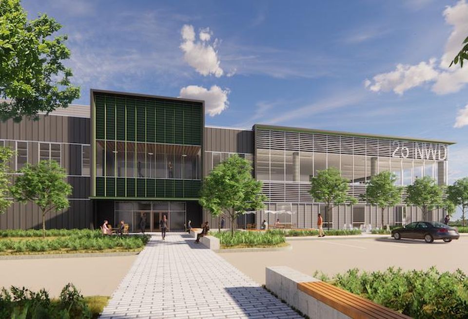 A rendering of the project at 25 Network Drive in Burlington.