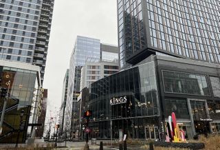 The property at 60 Seaport Blvd. where Alamo Drafthouse plans to open, photographed in December. 
