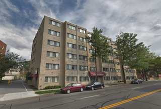 The apartment building at 6939 Georgia Ave. NW