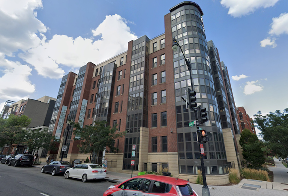The 49-unit Griffin apartment building at 3801 Georgia Ave. NW.
