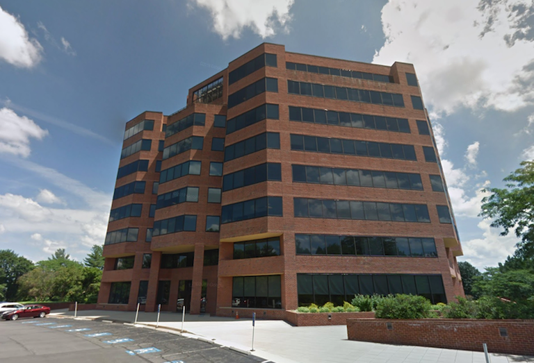 The office building at 3211 Jermantown Road in Fairfax that A&A plans to convert to apartments. 