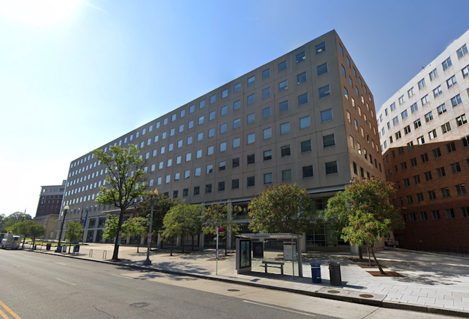 The 20 Massachusetts Ave. NW office building.