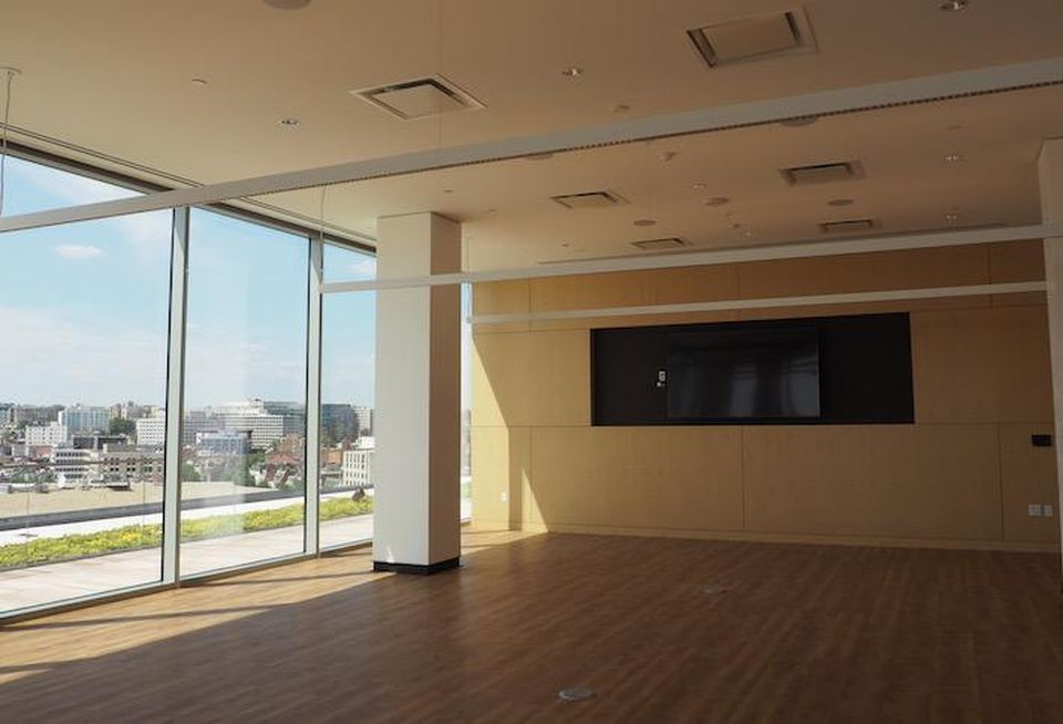 The rooftop conference center at Meridian Group's 1333 New Hampshire Ave. NW. 