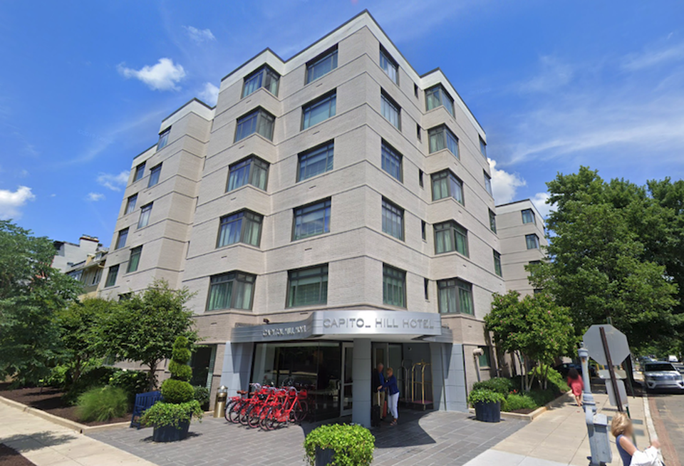 The Capitol Hill Hotel at 200 C St. SE