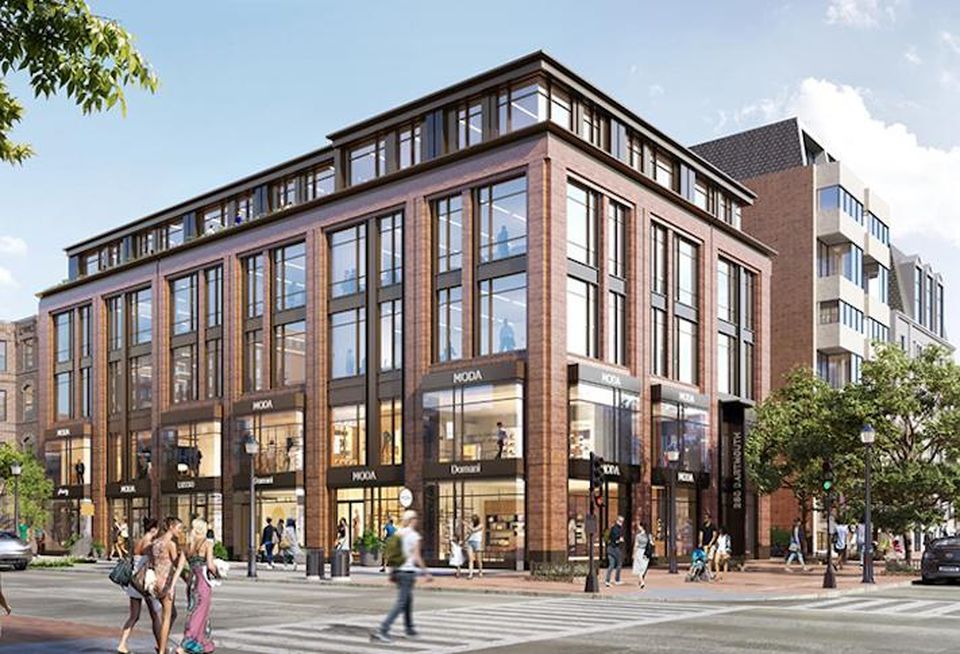 A rendering of L3 Capital's mixed-use project at 149 Newbury St.