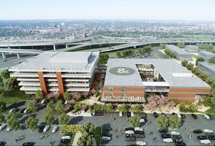 Former San Diego Union Tribune Building getting makeover as creative office campus call AMP&RSAND.
