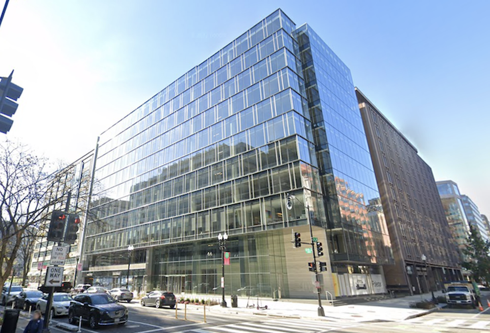 The office building at 1050 17th St. NW.