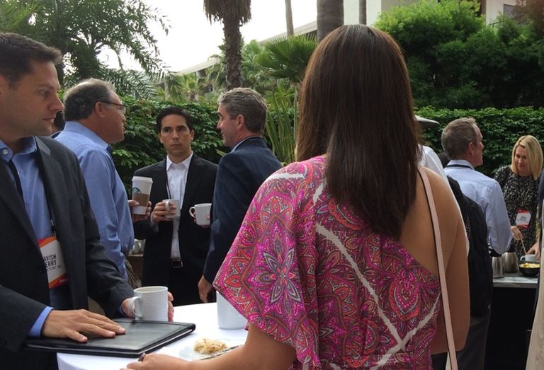 Networking is one the great benefits of Bisnow events, bring together industry professionals with similar interests.