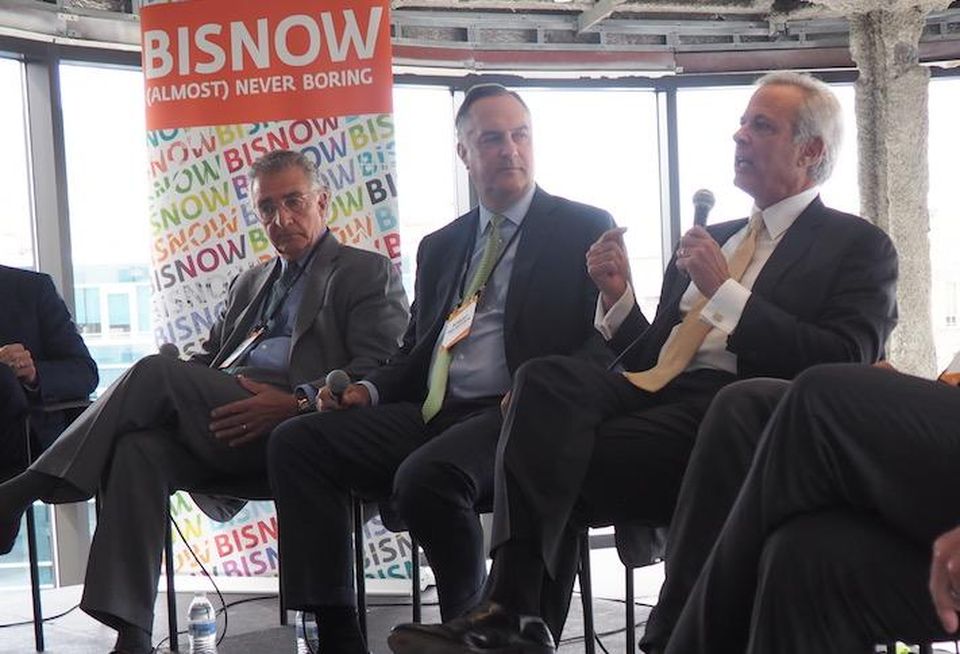 Bozzuto Group's Tom Bozzuto, Rand Construction's Bob Milkovich and Rappaport's Gary Rappaport