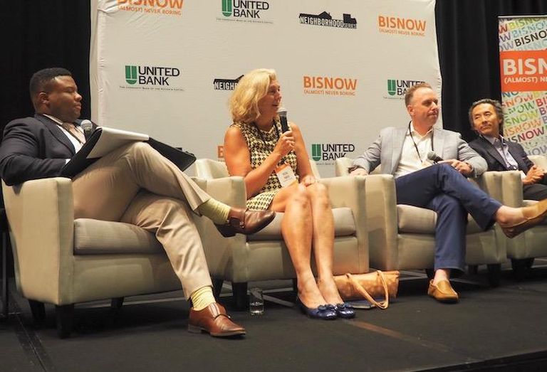 Lerch, Early & Brewer's Chris Hatcher, Urban Atlantic's Vicki Davis, Carrollton Enterprises' Ian Kelly and Morning Calm Management's Mukang Cho