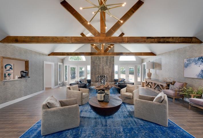 A common area at the Potomac Vista Apartments in Woodbridge. 