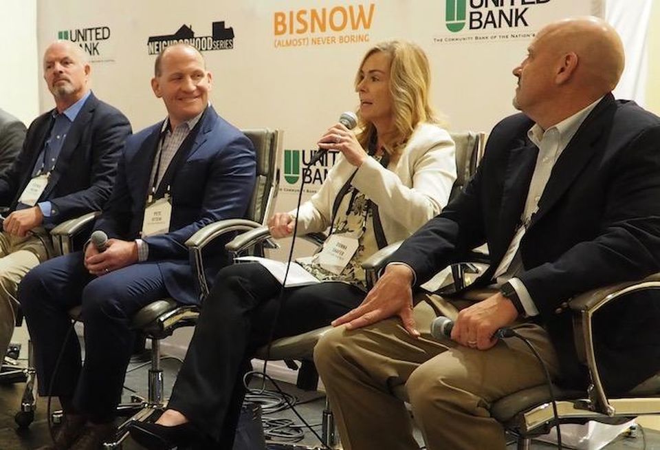 SCG Development's Stephen Wilson, Boston Properties' Pete Otteni, Cityline Partners' Donna Shafer and Davis' Michael Pittsman