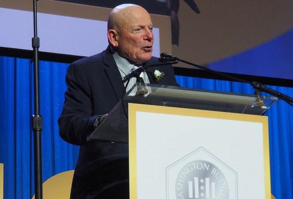Douglas Development founder and President Douglas Jemal at the 2019 Washington Business Hall of Fame dinner
