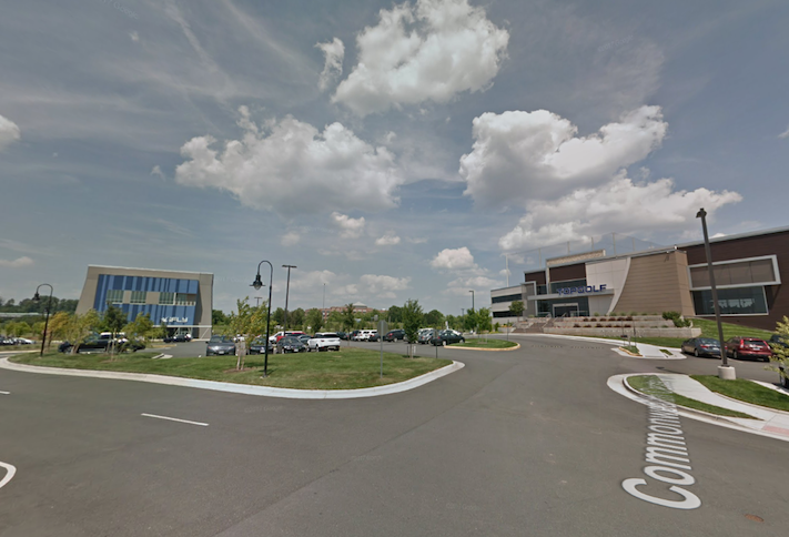 The Commonwealth Center development in Ashburn, featuring an iFly and a Topgolf.