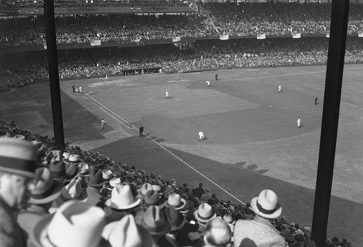 The Washington Senators' Griffith Stadium During The 1933 World Series The Washington Senators' Griffith Stadium during the 1933 World Series