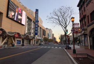 The Capital One Arena on 7th Street NW in Chinatown, part of the Downtown D.C. BID. 
