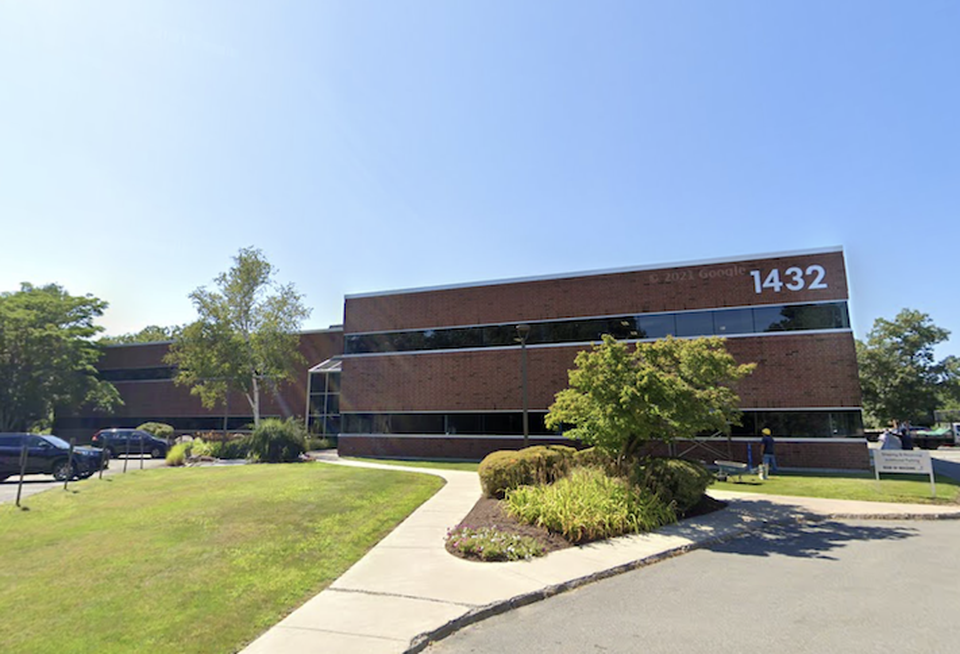 The building at 1432 Main St. in Waltham, where Adden Energy signed a lease.
