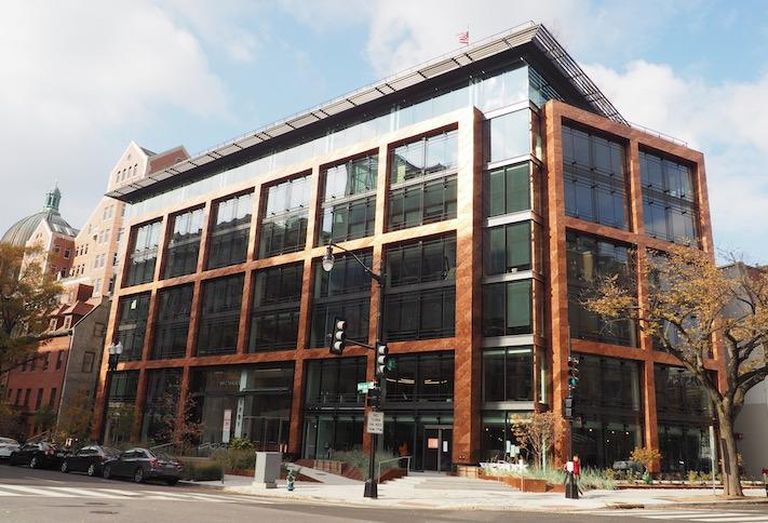 The 1701 Rhode Island Ave. NE building where WeWork opened a full-building space