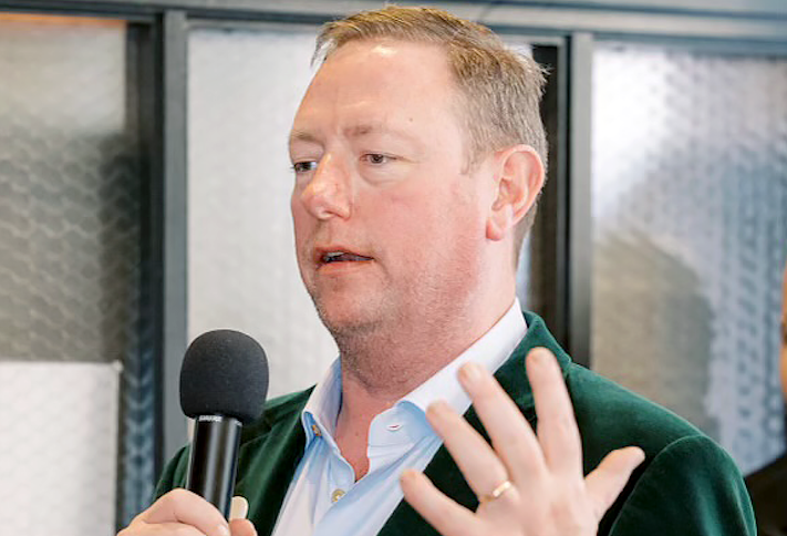 David Greaney speaking.