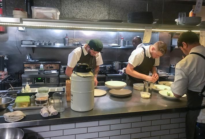 Kitchen staff restaurant San Francisco
