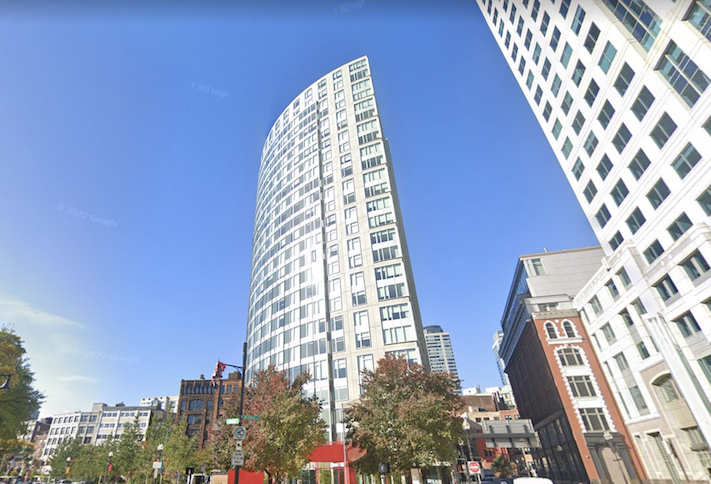 Radian Boston was acquired by Brookfield Properties on Monday.