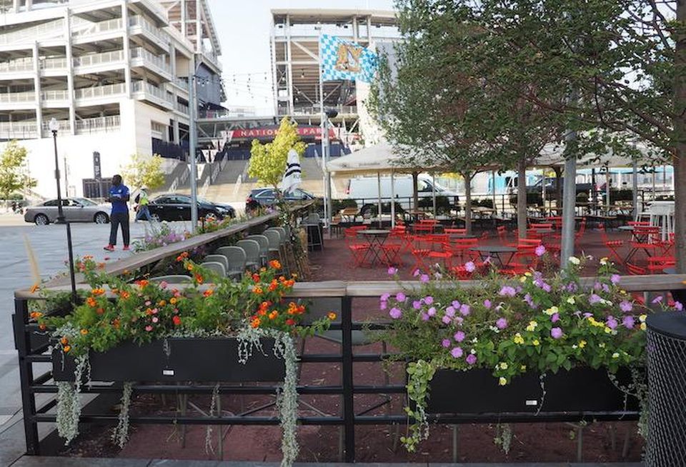 The Dacha beer garden across from Nationals Park