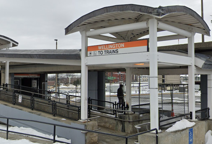 Eight developers are interested in an air rights site near the Wellington Orange Line station in Medford.