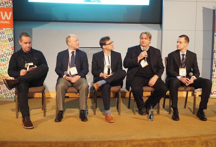 GCS | Sigal's Michael Sigal, Trammell Crow's Campbell Smith, MRP Realty's Matt Robinson, Edens' Steve Boyle and Toll Brothers' Bryan Oos