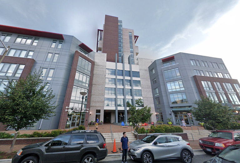 The DelRay Tower apartment community at 3110 Mount Vernon Ave. in Alexandria. 