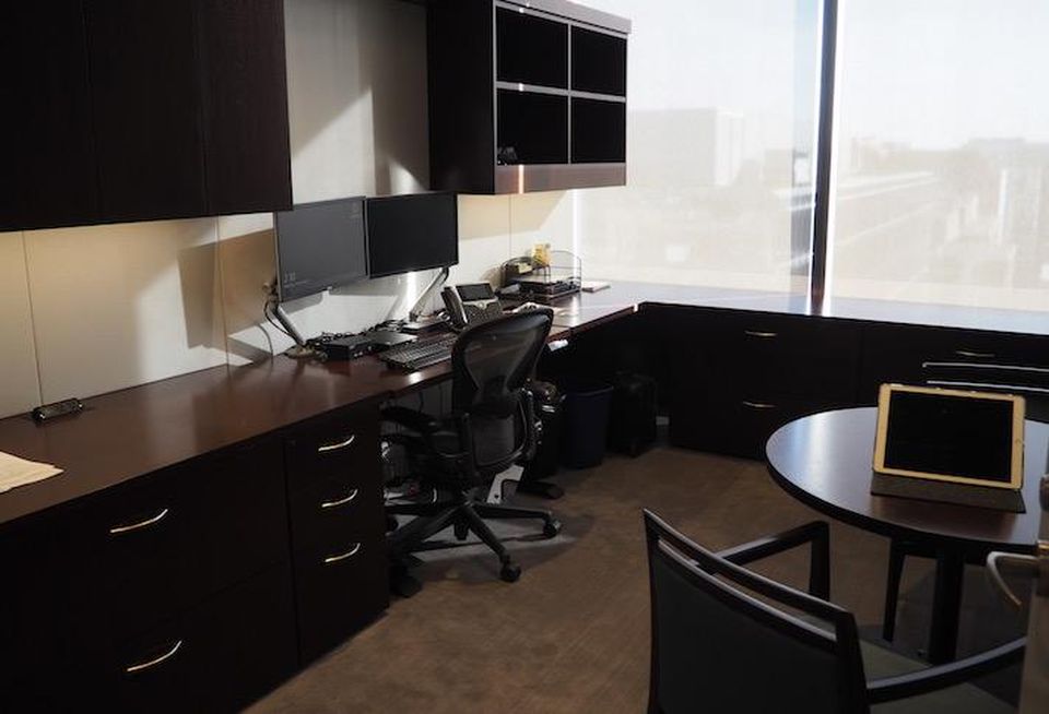 One of the offices in Goodwin's 1900 N space