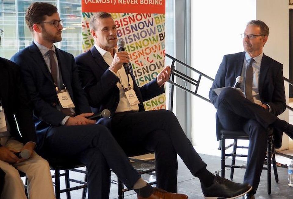 WashREIT's Matt Praske, Oxford Properties' Chris Mundy and Nixon Peabody's Jeff Lesk