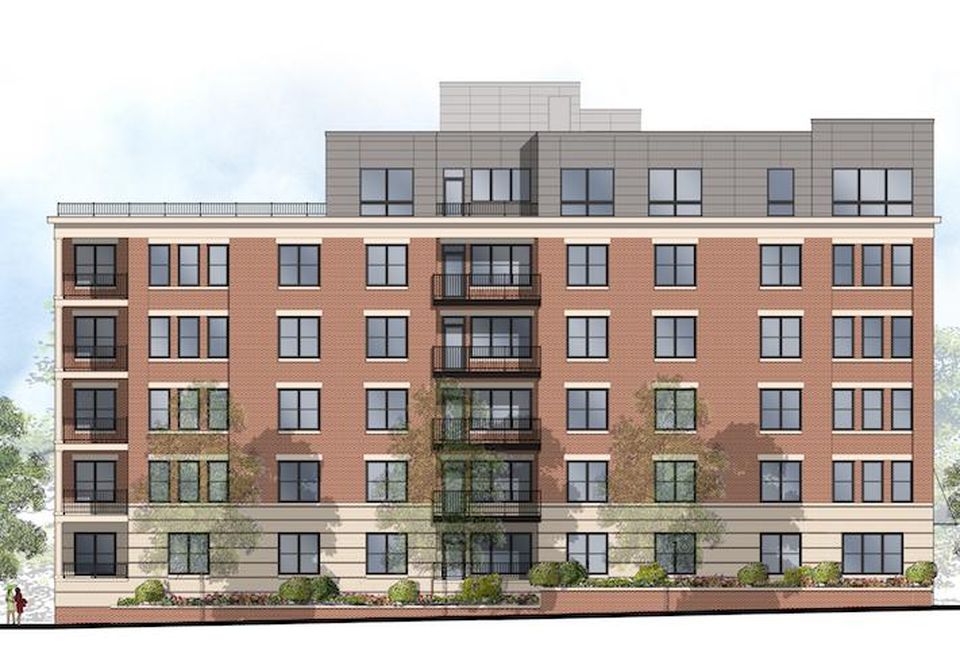 A rendering of the condo project planned at 2551 Main Line Blvd. in Alexandria
