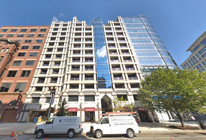 The office building at 1425 New York Ave. NW