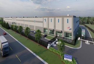 A rendering of the data center Flexential is building in Douglasville, Georgia. 
