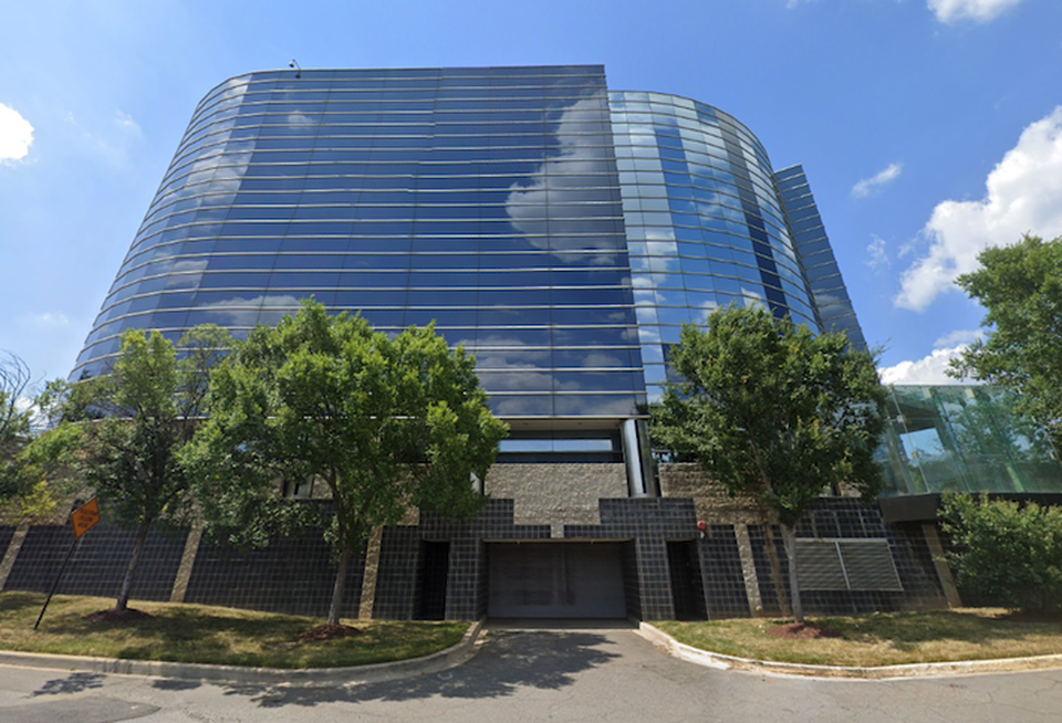 The former BET headquarters building at 1901 W Place NE.