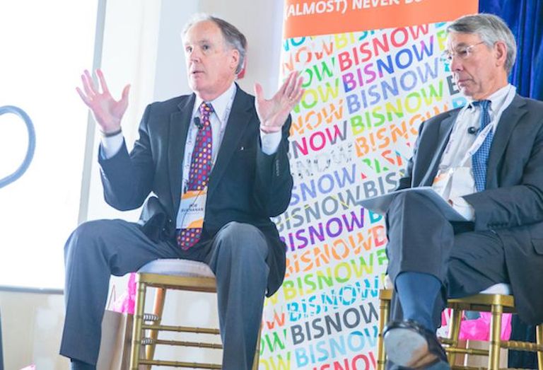 2030 Group President Bob Buchanan and George Mason University Economist Stephen Fuller