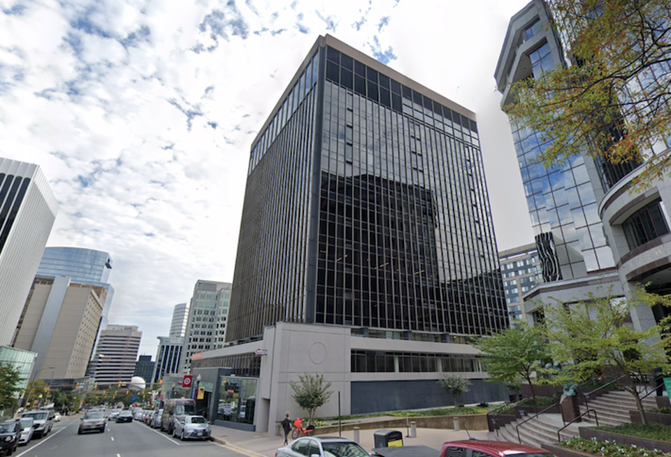 The office building at 1500 Wilson Blvd. in Rosslyn.