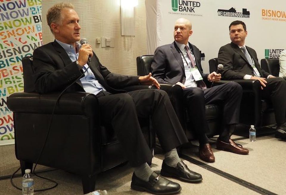 AvalonBay Communities' Martin Howle, Regency Centers' Sam Stiebel and Donohoe Cos.' Jad Donohoe