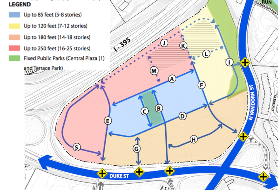 Landmark Mall site plan
