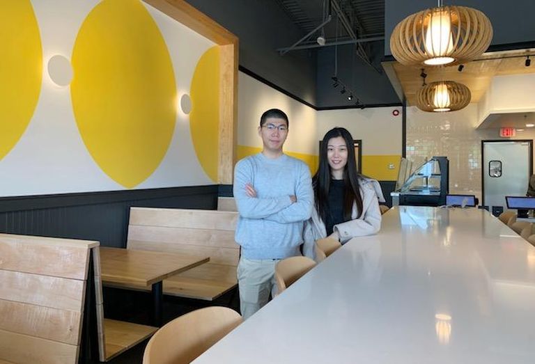 Bing & Bao co-owners Mark Shen and Rachel Wang. 